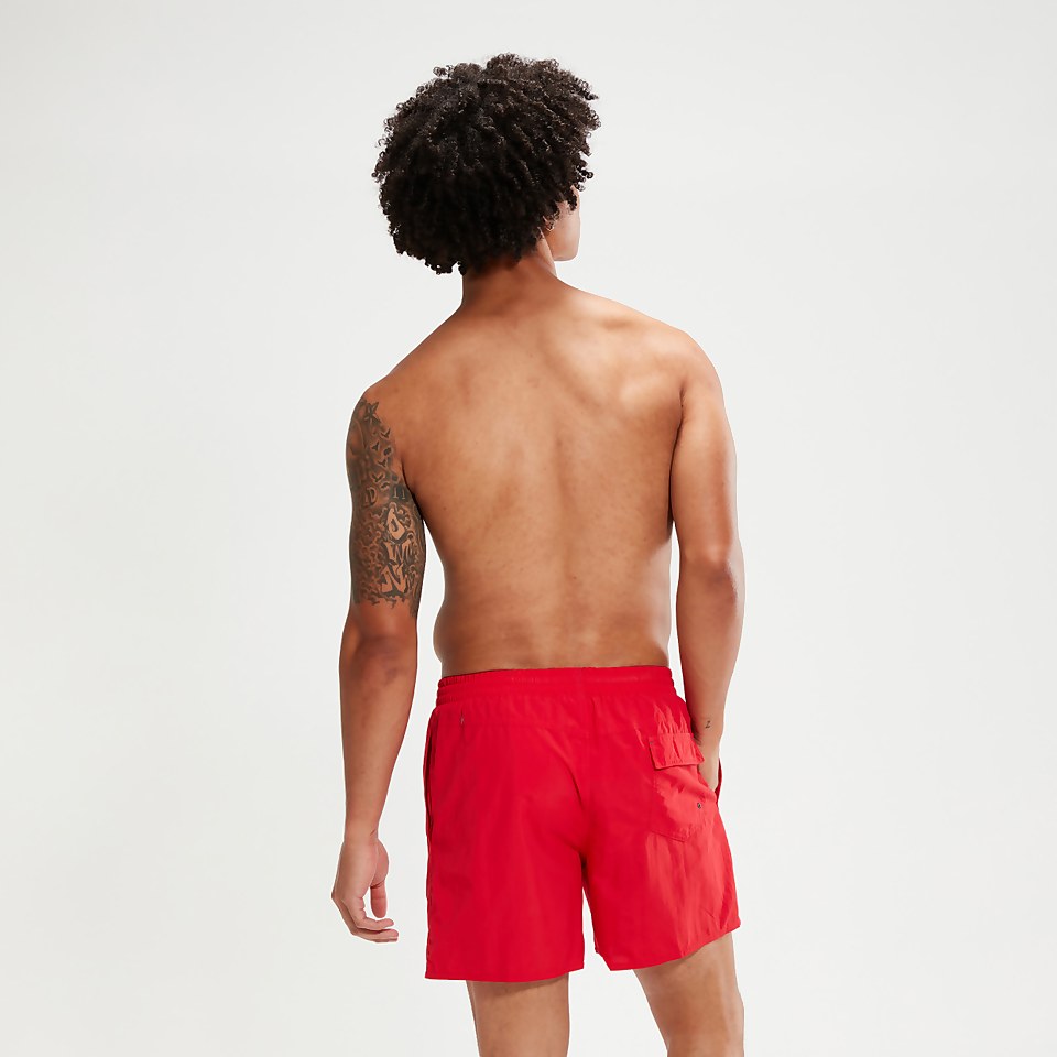 Hyper Boom Logo 40 cm Schwimmshorts für Herren Rot/Grau