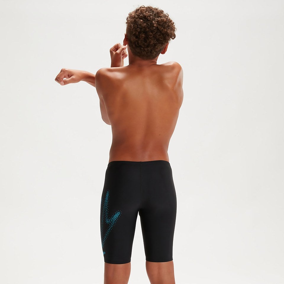 Boys' Hyper Boom Jammer Black/Blue