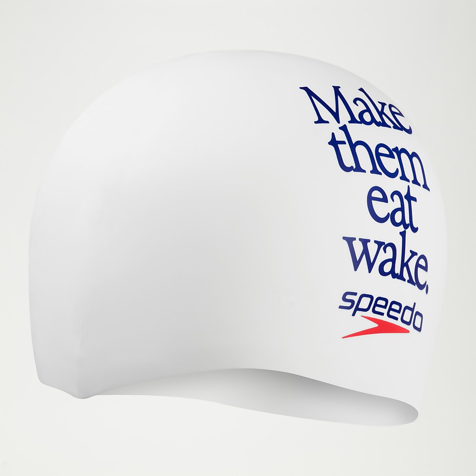 Adult Speedo Logo Cap White