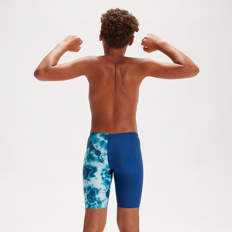 Boys' V-Cut Jammer Blue/Aqua