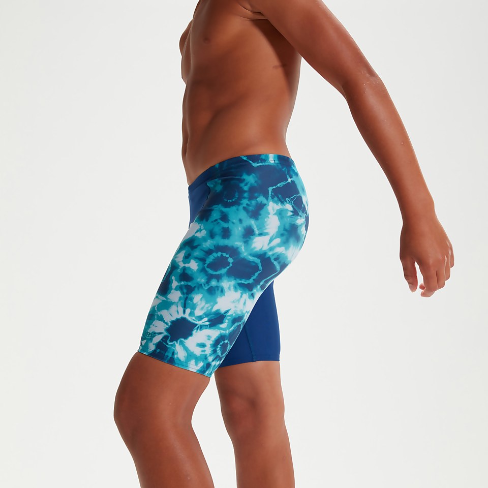 Boys' V-Cut Jammer Blue/Aqua