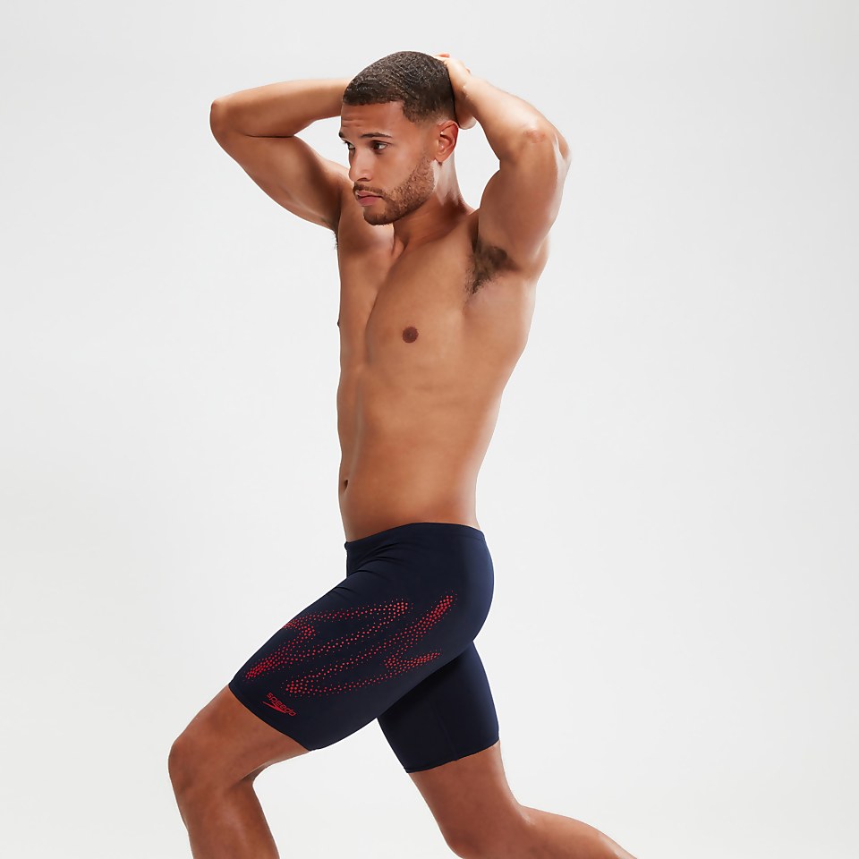 Men's Hyper Boom Placement Jammer Navy/Red