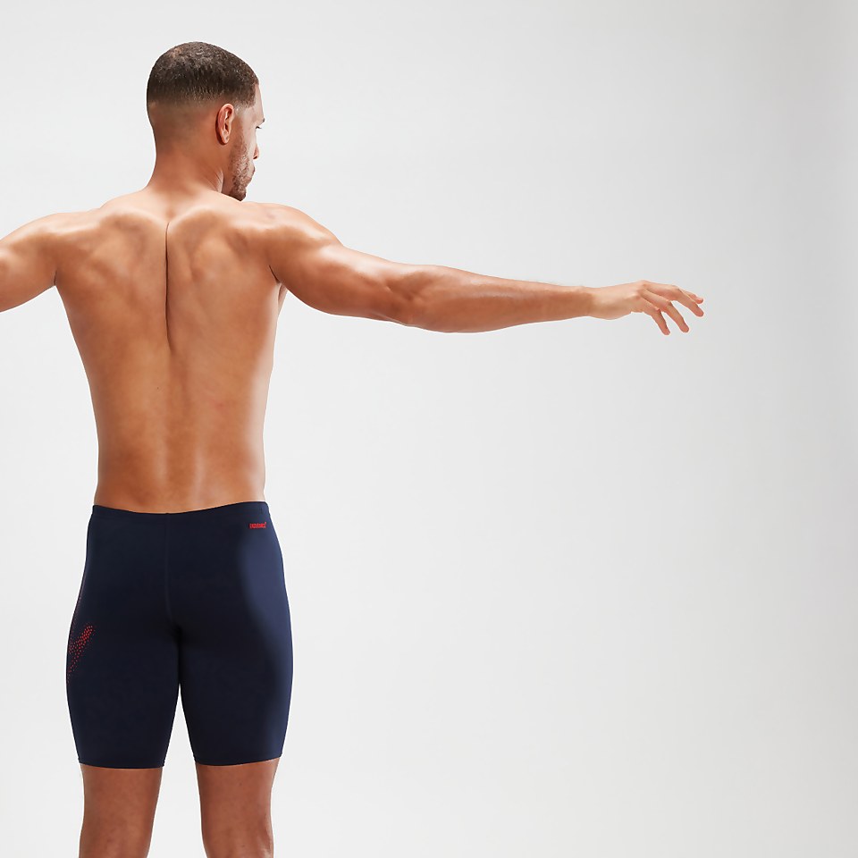 Hyper Boom Placement Jammer für Herren Marineblau/Rot