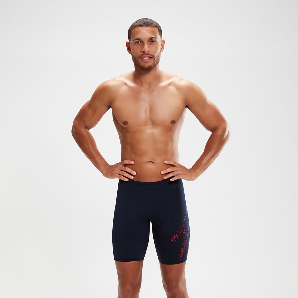 Men's Hyper Boom Placement Jammer Navy/Red