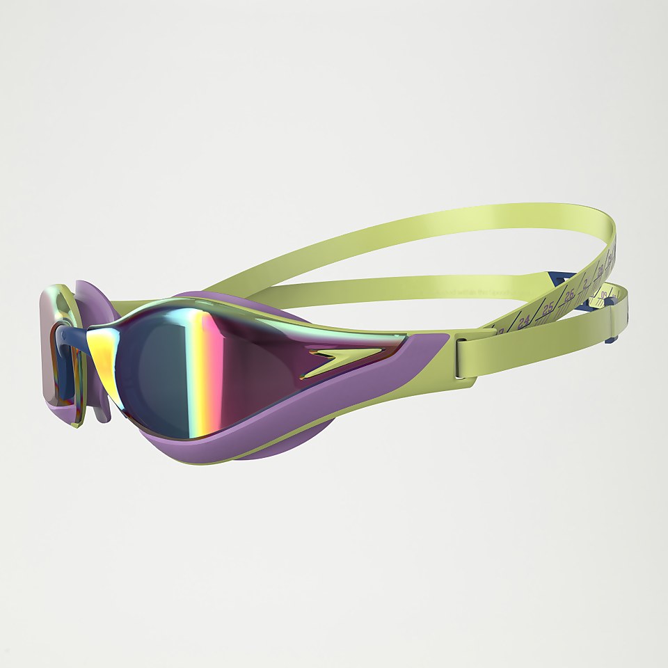 Lunettes de natation Fastskin Pure Focus effet miroir jaune