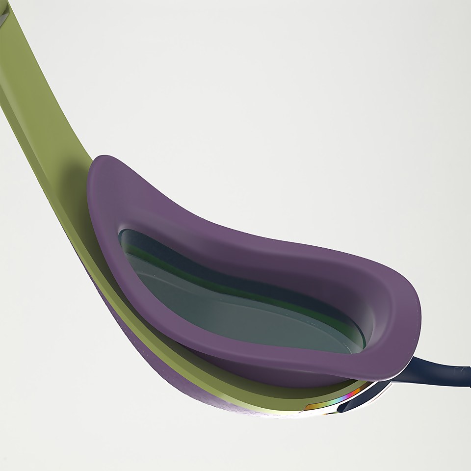 Lunettes de natation Fastskin Pure Focus effet miroir jaune
