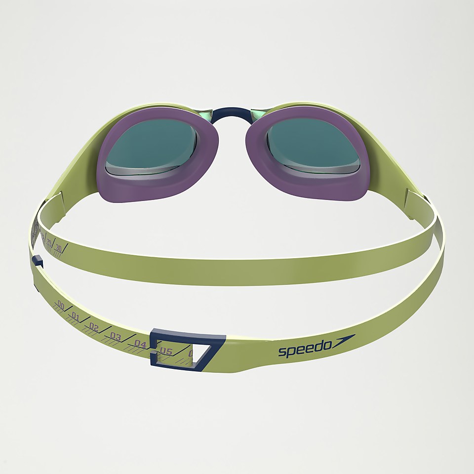 Lunettes de natation Fastskin Pure Focus effet miroir jaune
