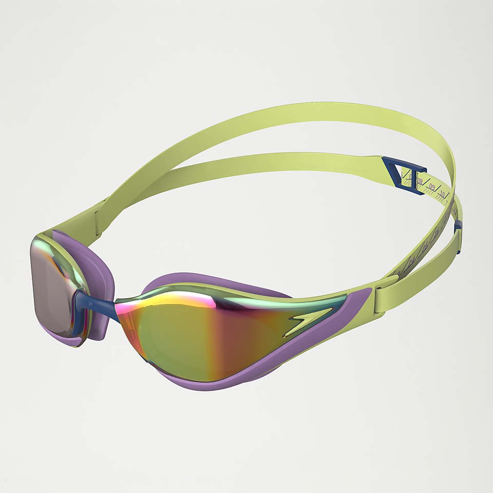 Lunettes de natation Fastskin Pure Focus effet miroir jaune