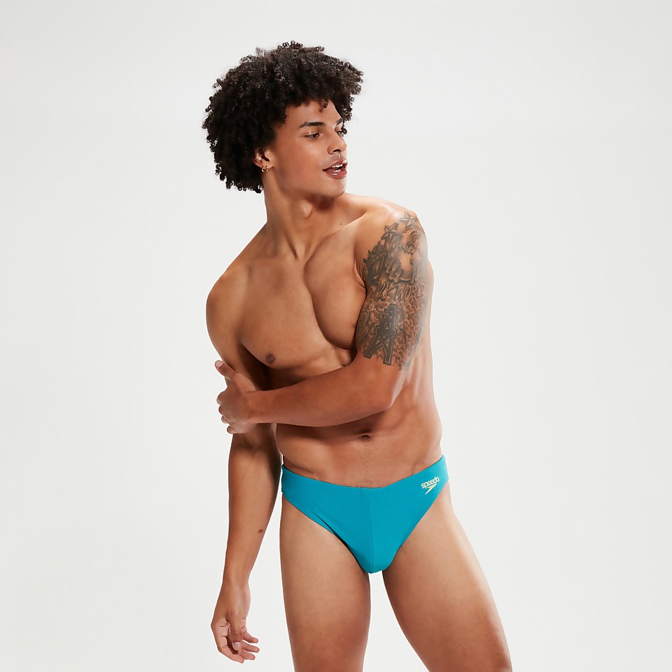 Slip de bain Homme Solar 5 cm aqua