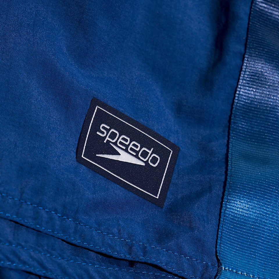 Men's Retro 13" Swim Shorts Blue/Aqua