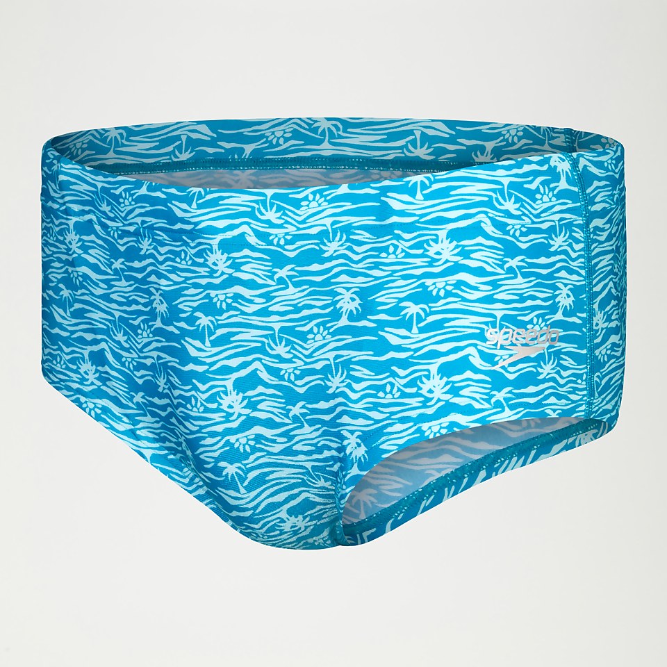 13,5 cm Club Training Sundown Shores Badehose für Herren Aqua