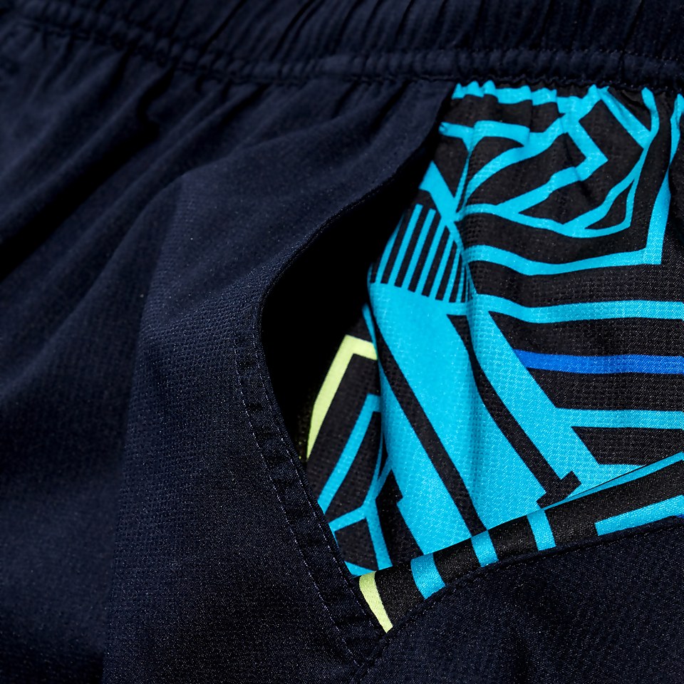 Men's Sport Panel 16" Swim Shorts Navy