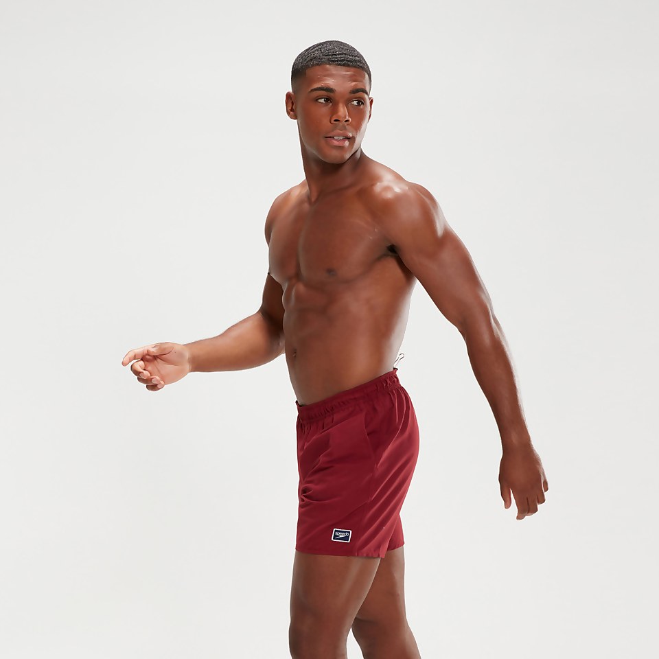 Prime Leisure 40 cm Schwimmshorts für Herren Weinrot