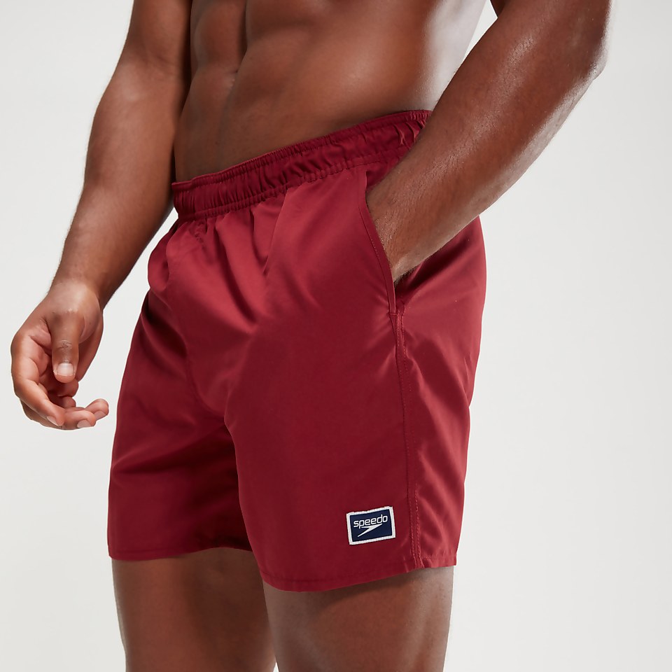 Prime Leisure 40 cm Schwimmshorts für Herren Weinrot