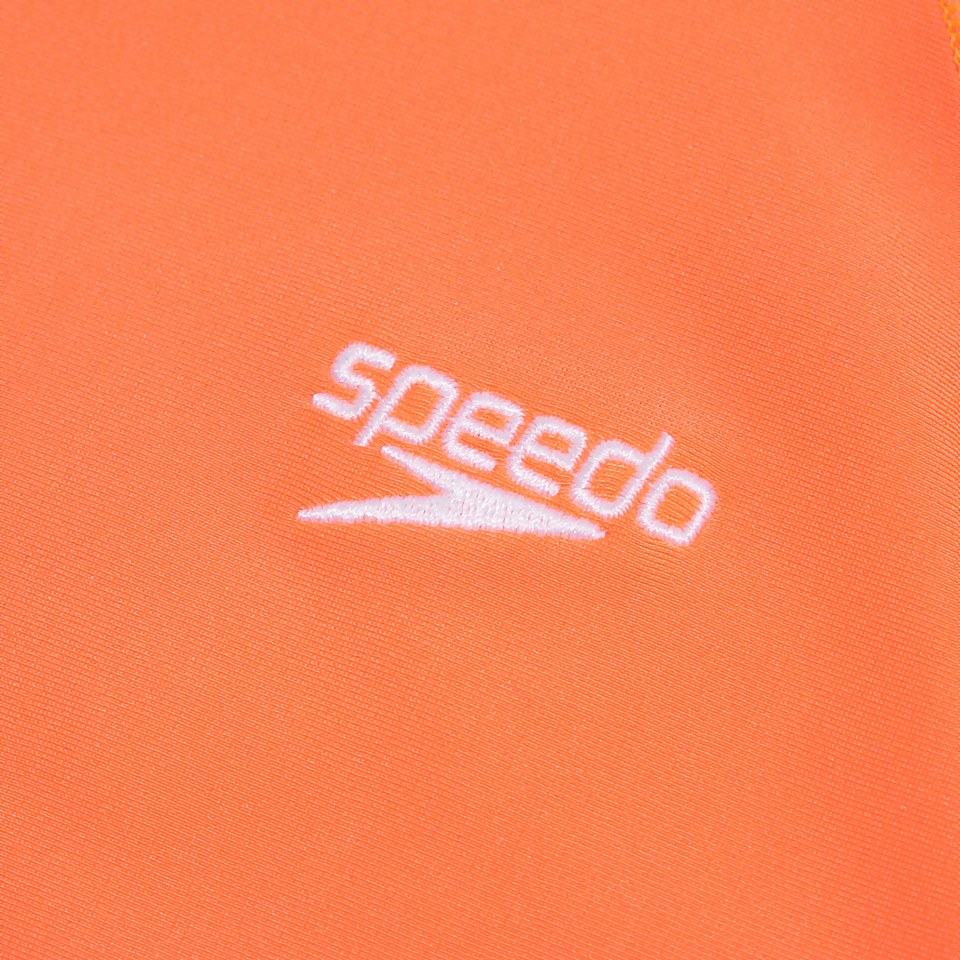 Boys' Printed Short Sleeve Rash Top Orange