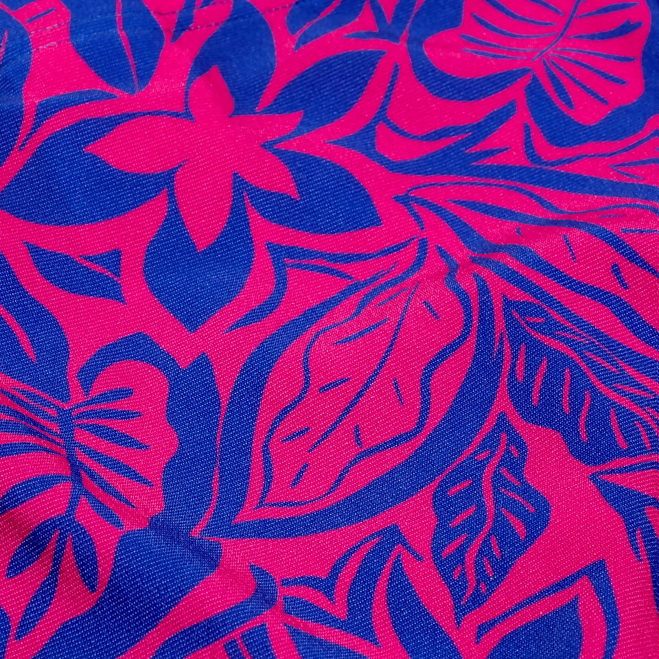13,5 cm Club Training Bondi Night Floral Badehose Blau/Pink