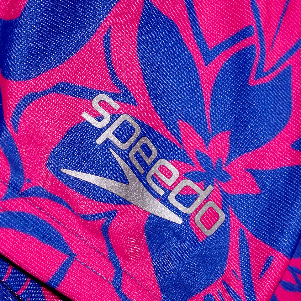 13,5 cm Club Training Bondi Night Floral Badehose Blau/Pink