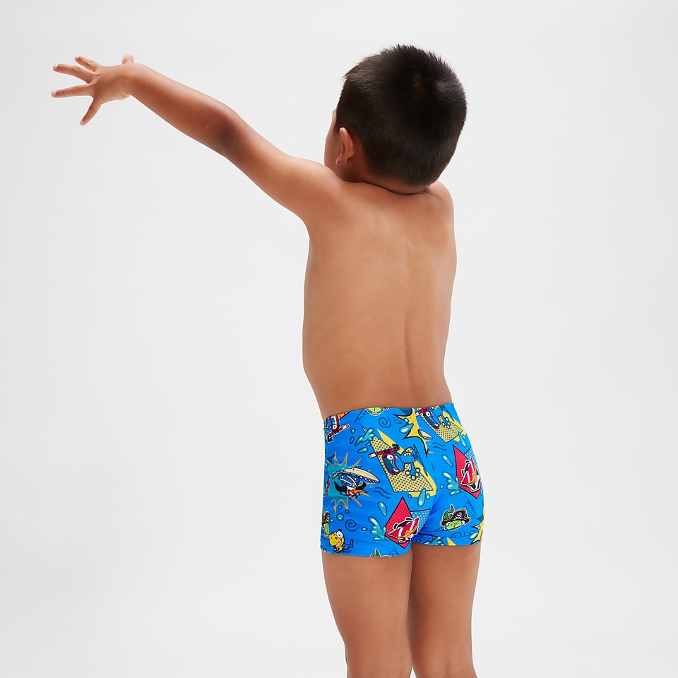 Infant Boys' Learn To Swim Aquashorts Blue/Yellow