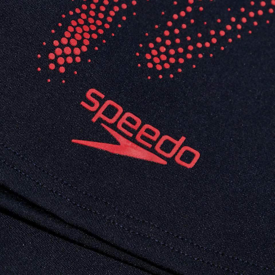 Men's Hyper Boom Placement Aquashorts Navy/Red