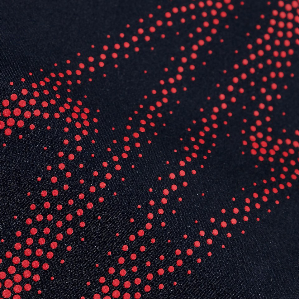 Men's Hyper Boom Placement Aquashorts Navy/Red