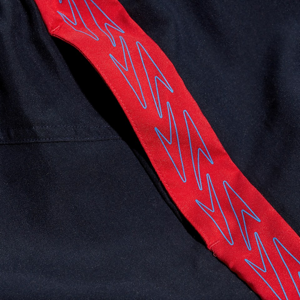 Men's Hyper Boom Splice 16" Swim Shorts Navy/Red