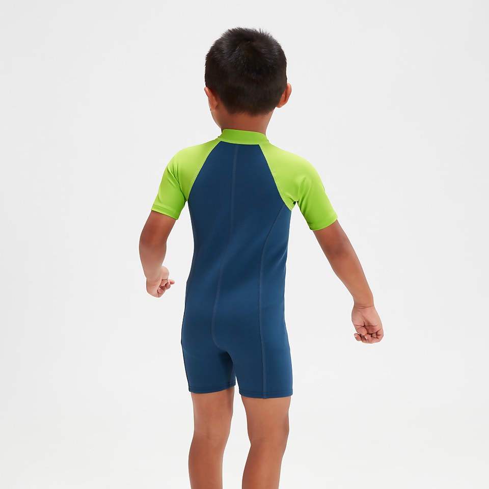 Schwimmlern-Essential Neoprenanzug für Jungen im Kleinkindalter Blau
