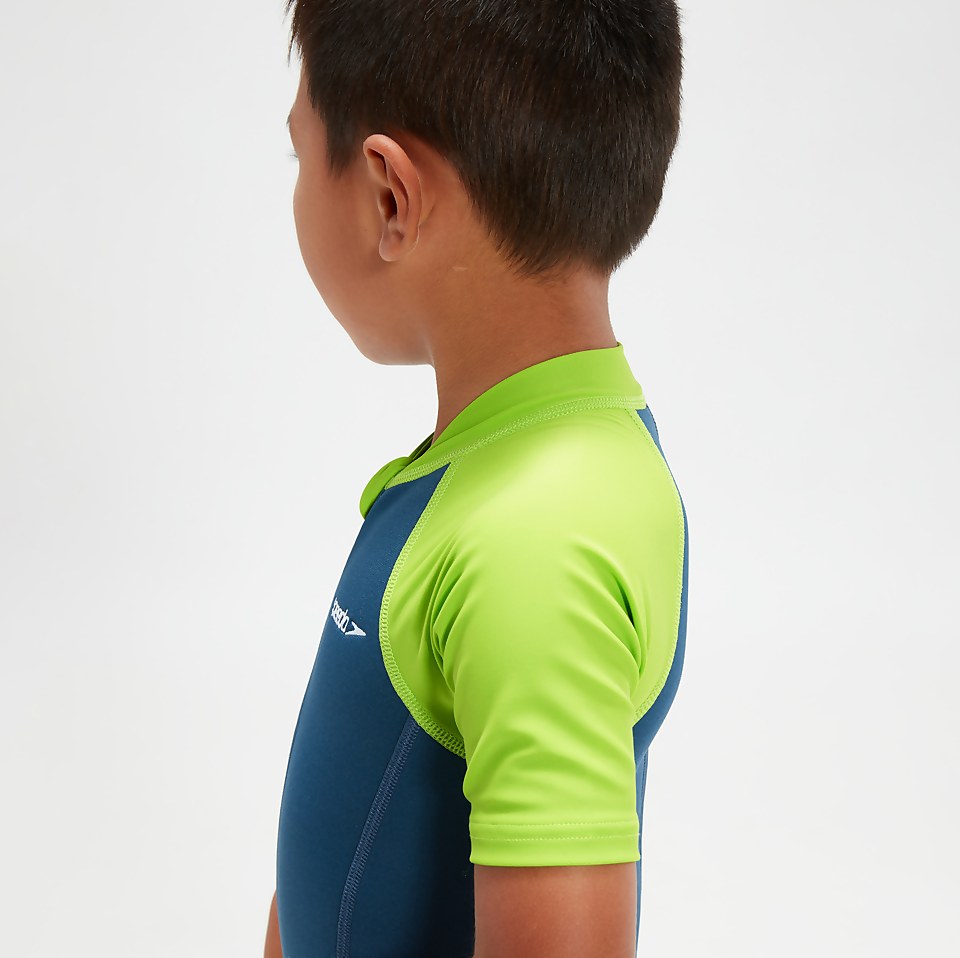 Schwimmlern-Essential Neoprenanzug für Jungen im Kleinkindalter Blau