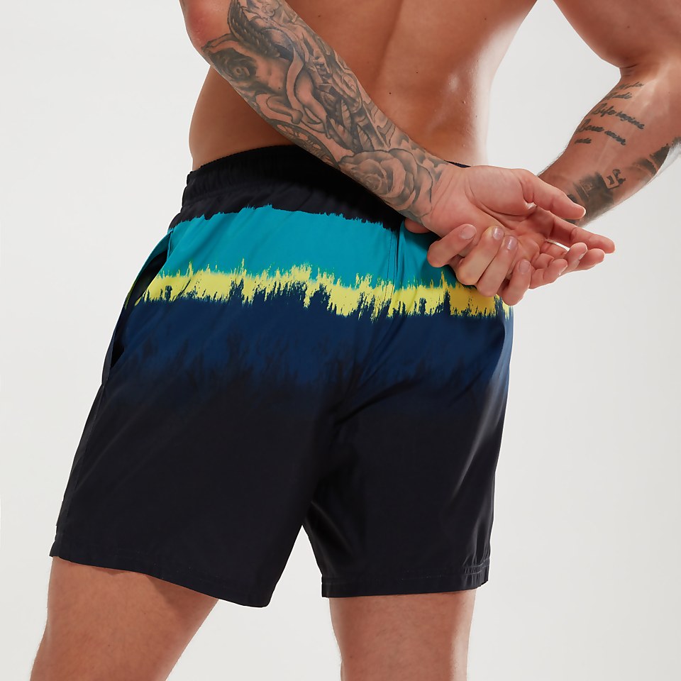 Men's Placement Leisure 16" Swim Shorts Navy/Blue