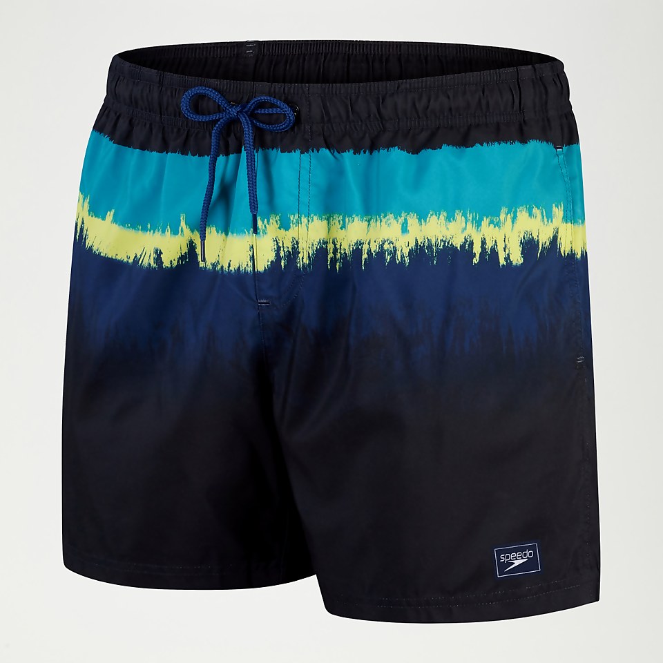Men's Placement Leisure 16" Swim Shorts Navy/Blue