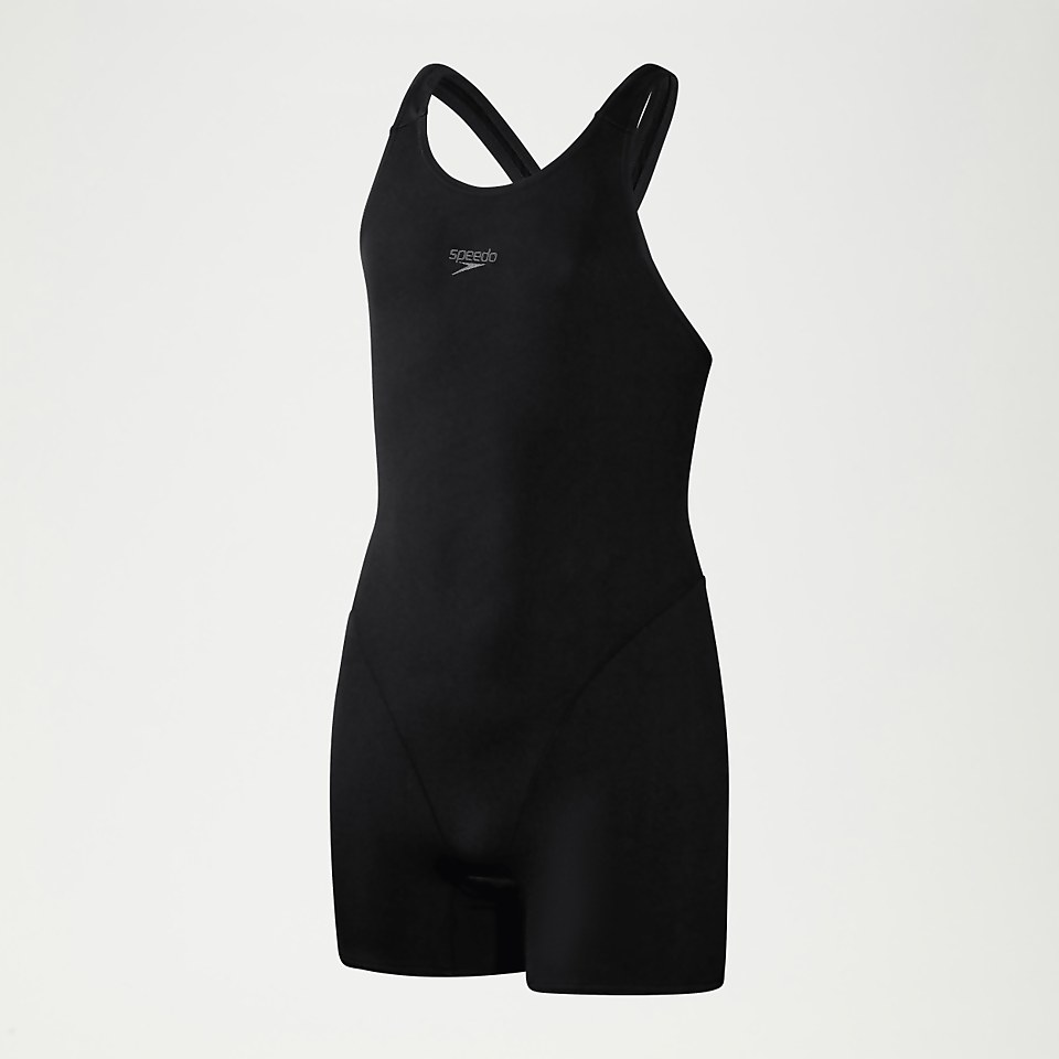 ECO Endurance+ Schwimmanzug für Mädchen Schwarz