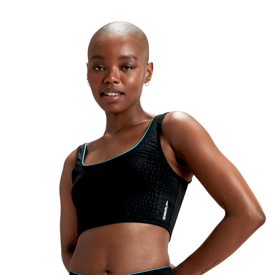 FLU3NTE Bikini Top Black