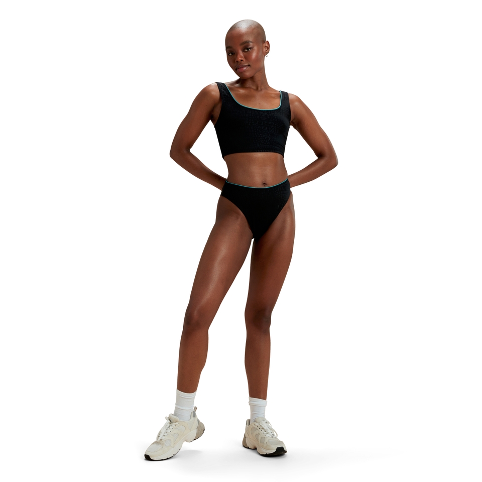 FLU3NTE Bikini Top Black