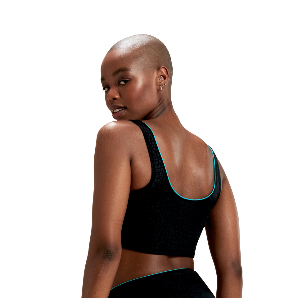 FLU3NTE Bikini Top Black