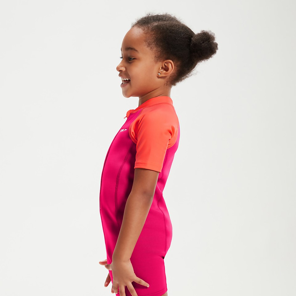 Infant Girls' Learn to Swim Wetsuit Pink