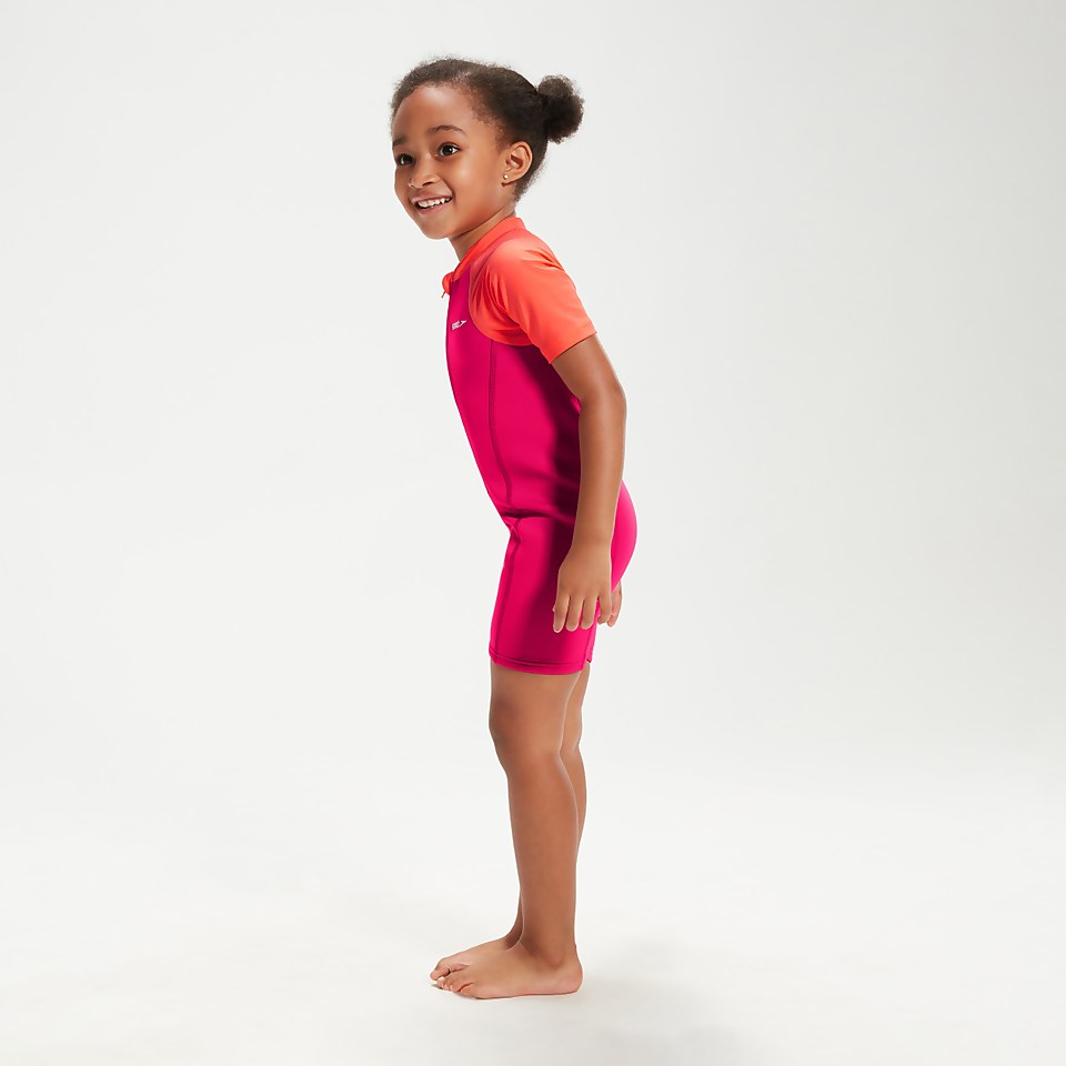 Infant Girls' Learn to Swim Wetsuit Pink