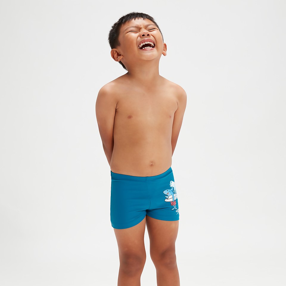 Infant Boys Learn To Swim Aquashorts Blue