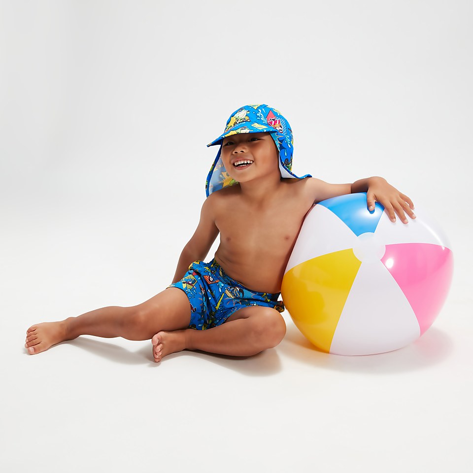 Infant Boys' Learn To Swim 11" Swim Shorts Blue/Yellow