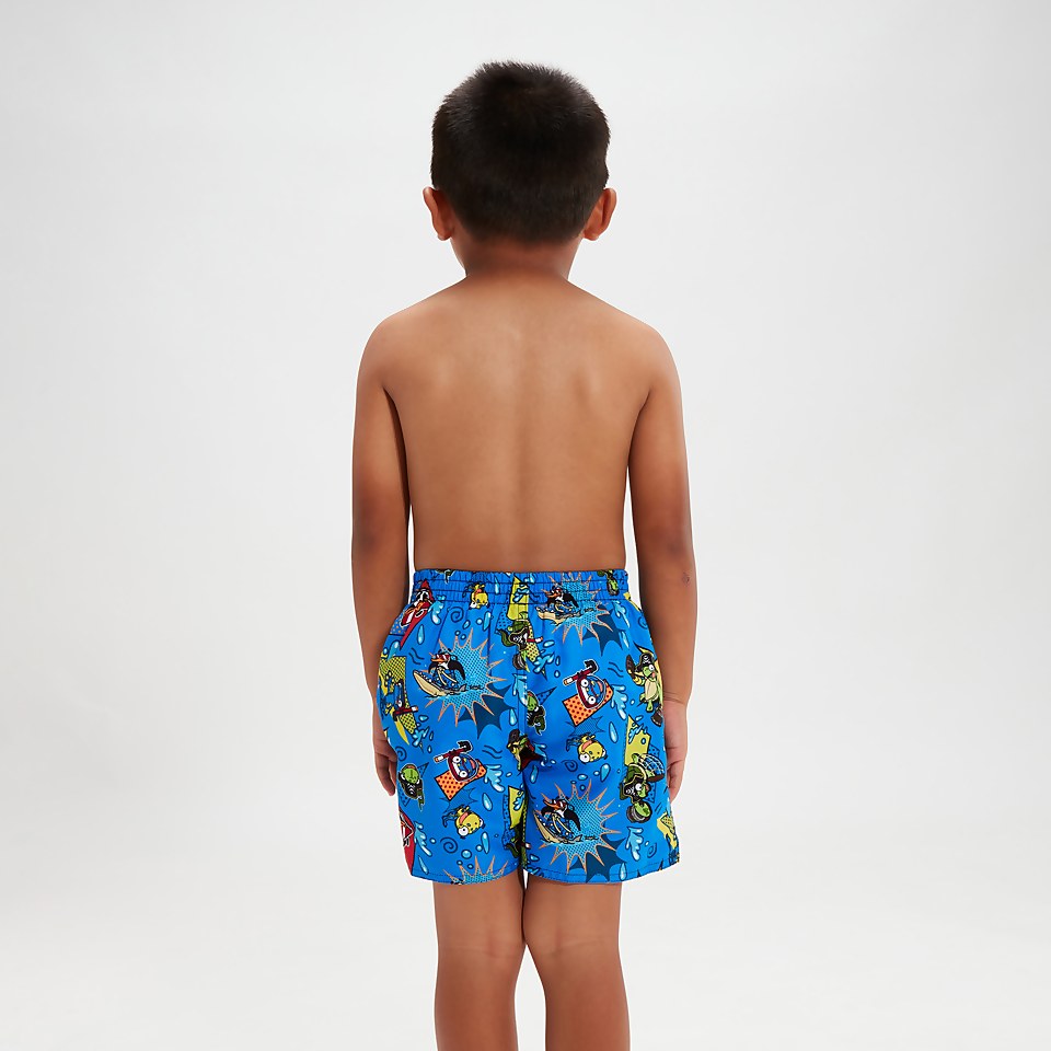 Infant Boys' Learn To Swim 11" Swim Shorts Blue/Yellow