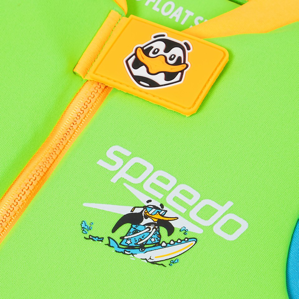 Combinaison de flottaison Bébé Learn to Swim Chima le pingouin africain vert
