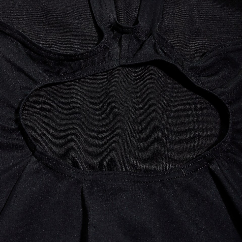 Maillot de bain Femme Placement Muscleback noir/bleu