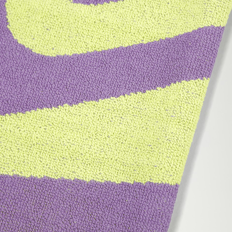 Speedo Logo Towel Lilac