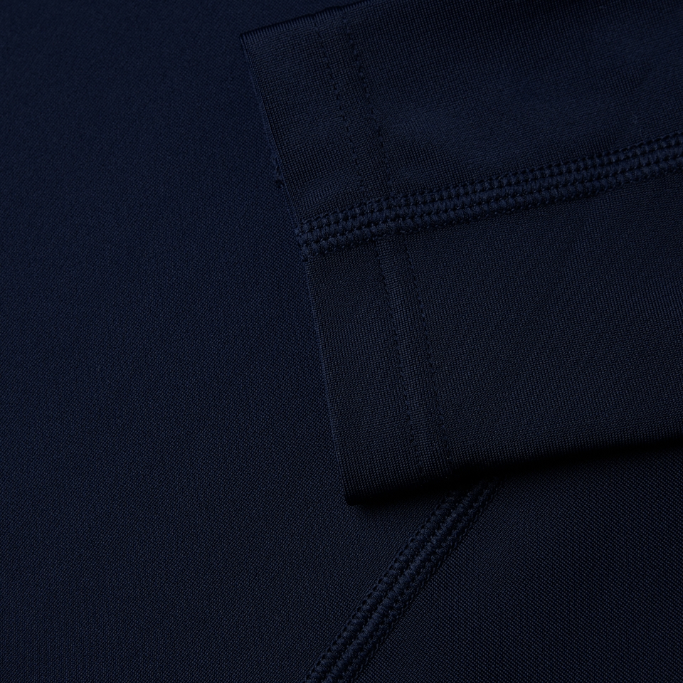 Men's Essential Long Sleeve Rash Top Navy/White