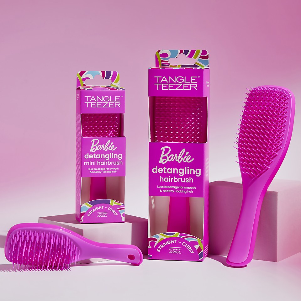 Tangle Teezer The Ultimate Detangler Brush Pink Barbie™ FREE Delivery