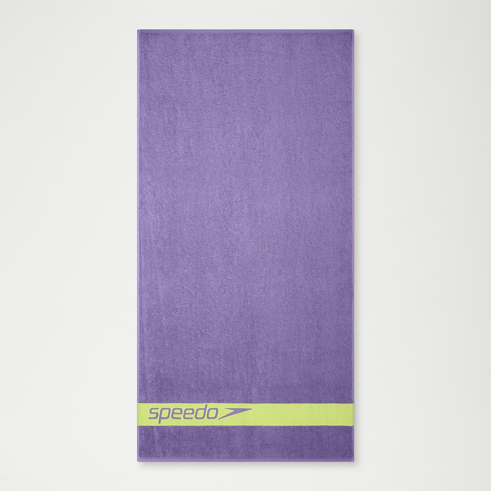 Serviette Speedo Border lilas