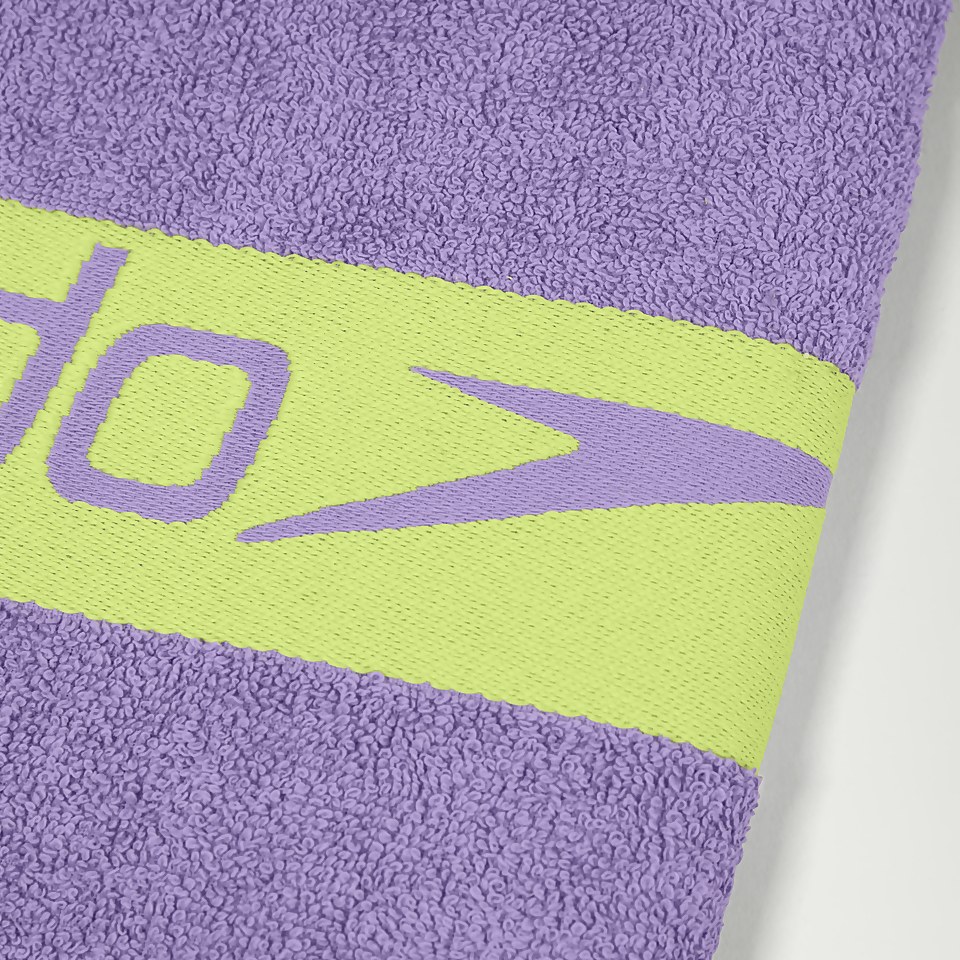 Serviette Speedo Border lilas