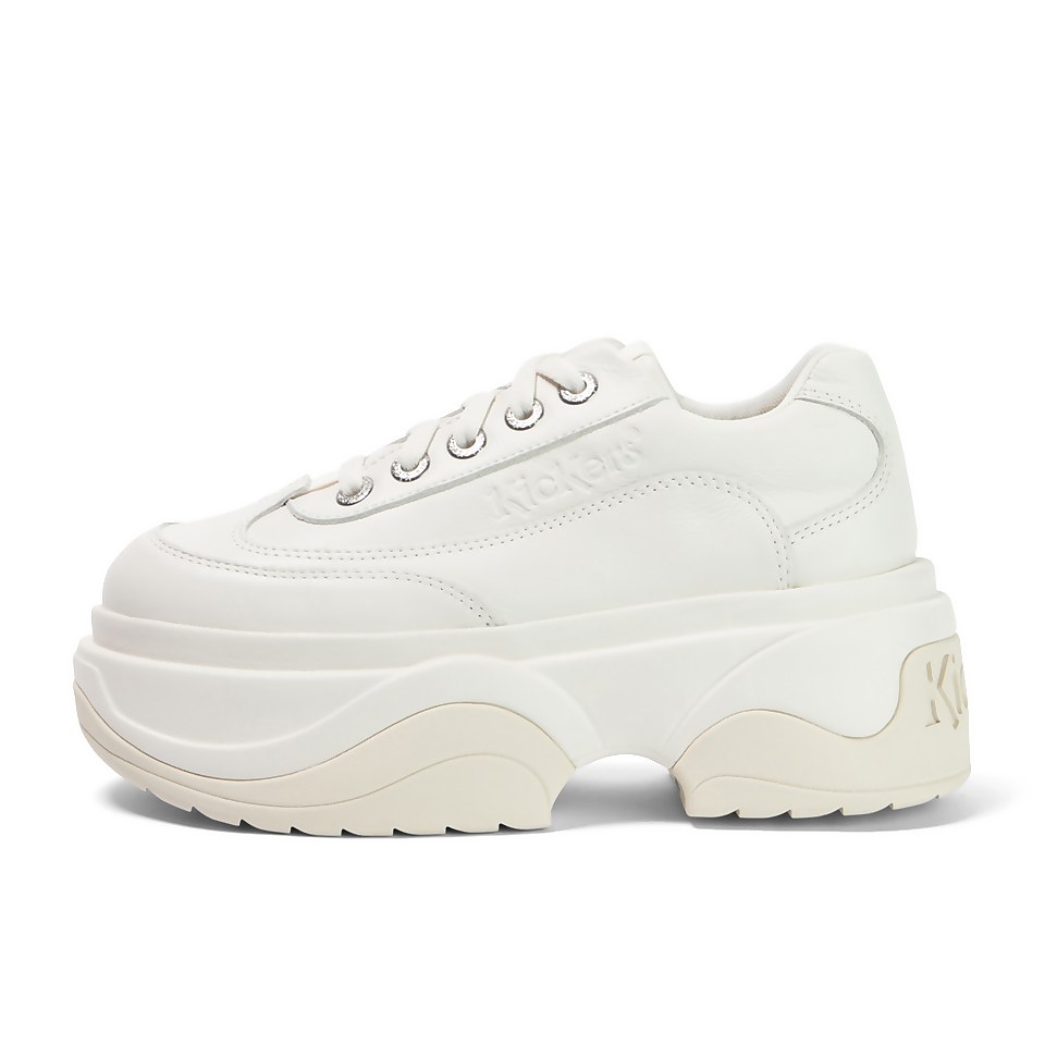 Adult Unisex Kade Lo Leather White