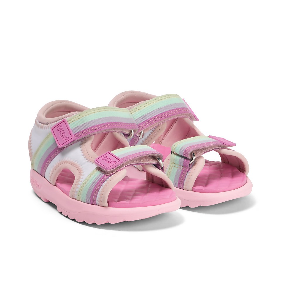 Infant Girls Kickster Sandal White