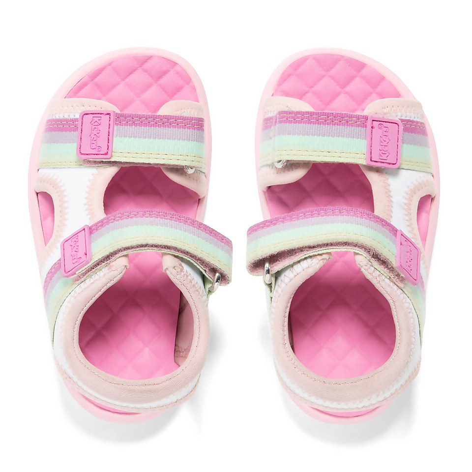 Infant Girls Kickster Sandal White