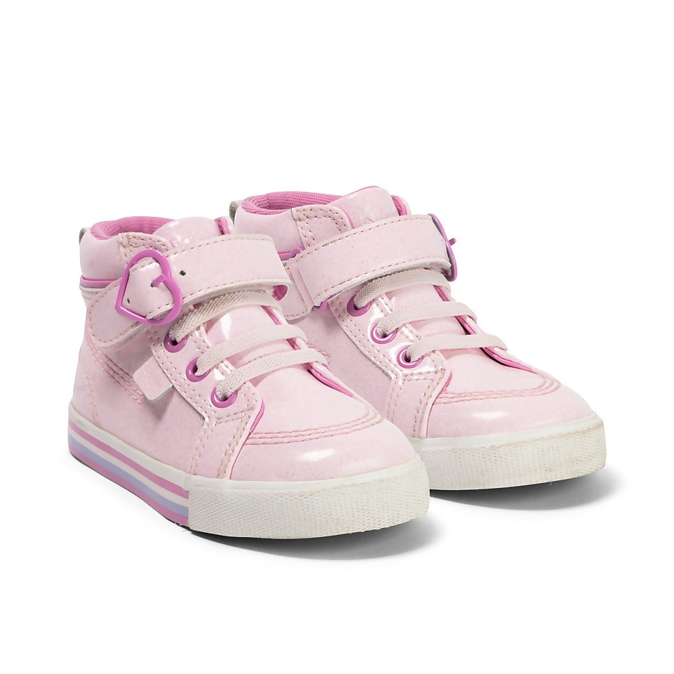 Infant Girls Tovni Hi Love Patent Leather Pink