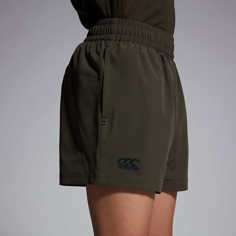 JUNIOR UNISEX WOVEN SHORTS GREEN
